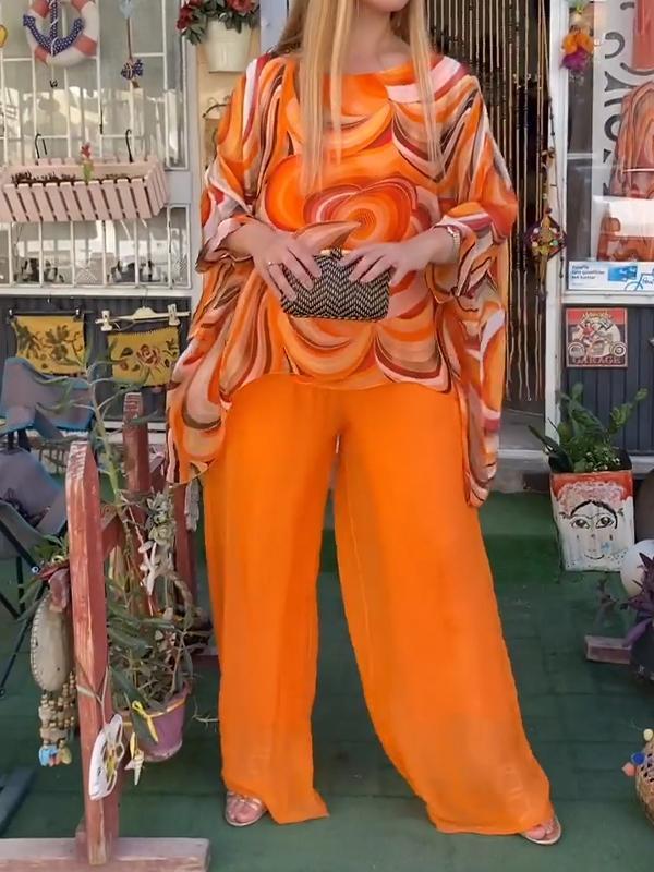 Soleia | Women’s Chiffon Printed Suit